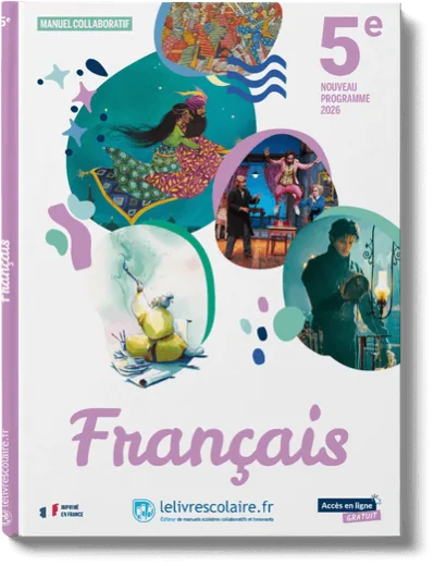 Couverture Français 5e 2026