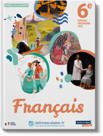 Couverture Français 6e 2025
