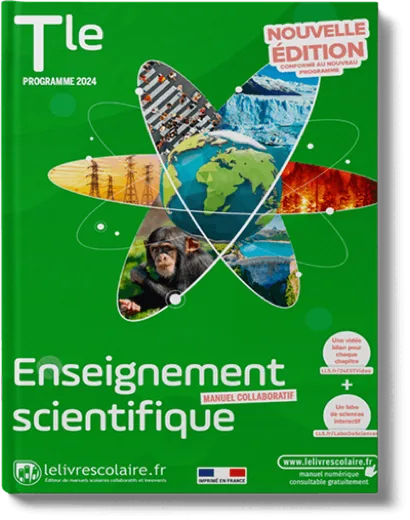 Couverture Enseignement scientifique Terminale 2023
