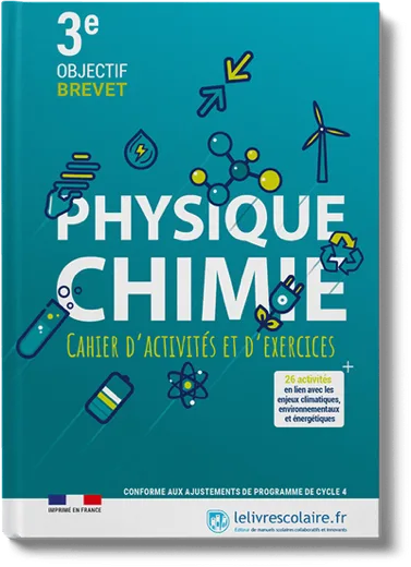 Couverture Physique-Chimie 3e 2023