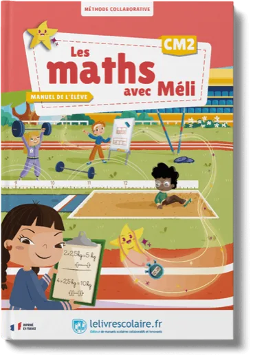 Couverture Les maths avec Méli CM2 2026